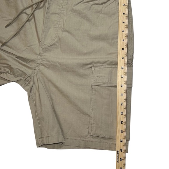 H&M 3 Pack Cargo Shorts Regular Fit Knee Length NWT Beige/Olive/Black Sz M - Picture 5 of 7